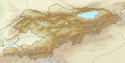 Desfiladero de Booms ubicada en Kirguistán
