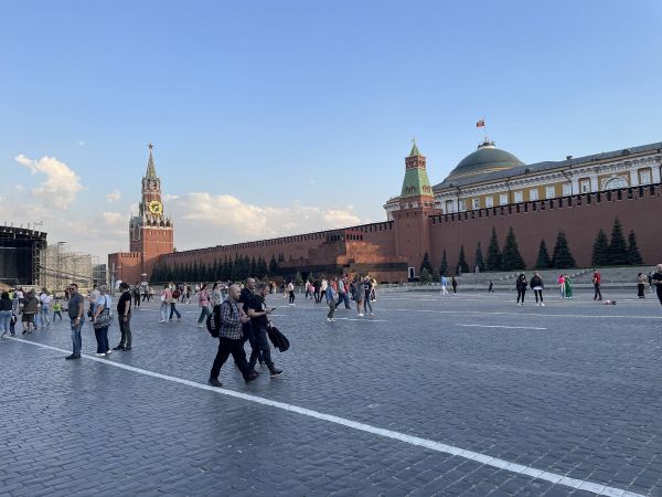 Vista del Kremlin desde la Plaza Roja